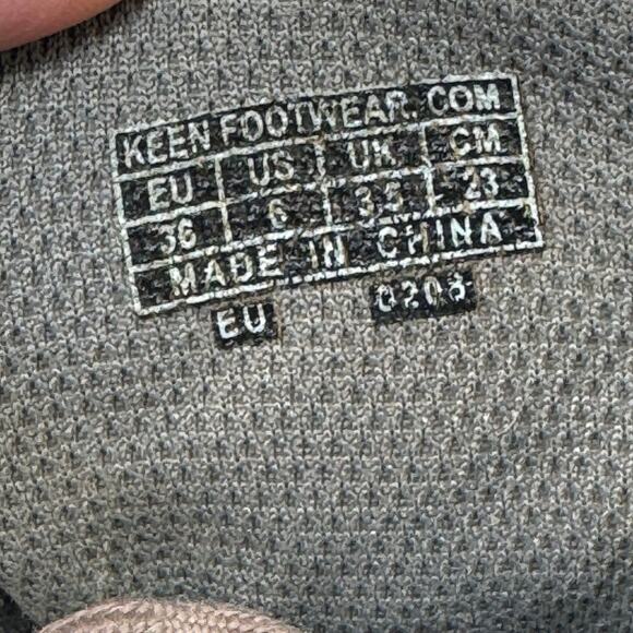 KEEN Targhee II Brown Waterproof Mid Outdoor Trail Hiking Boots Women's Size 6 - Picture 8 of 8